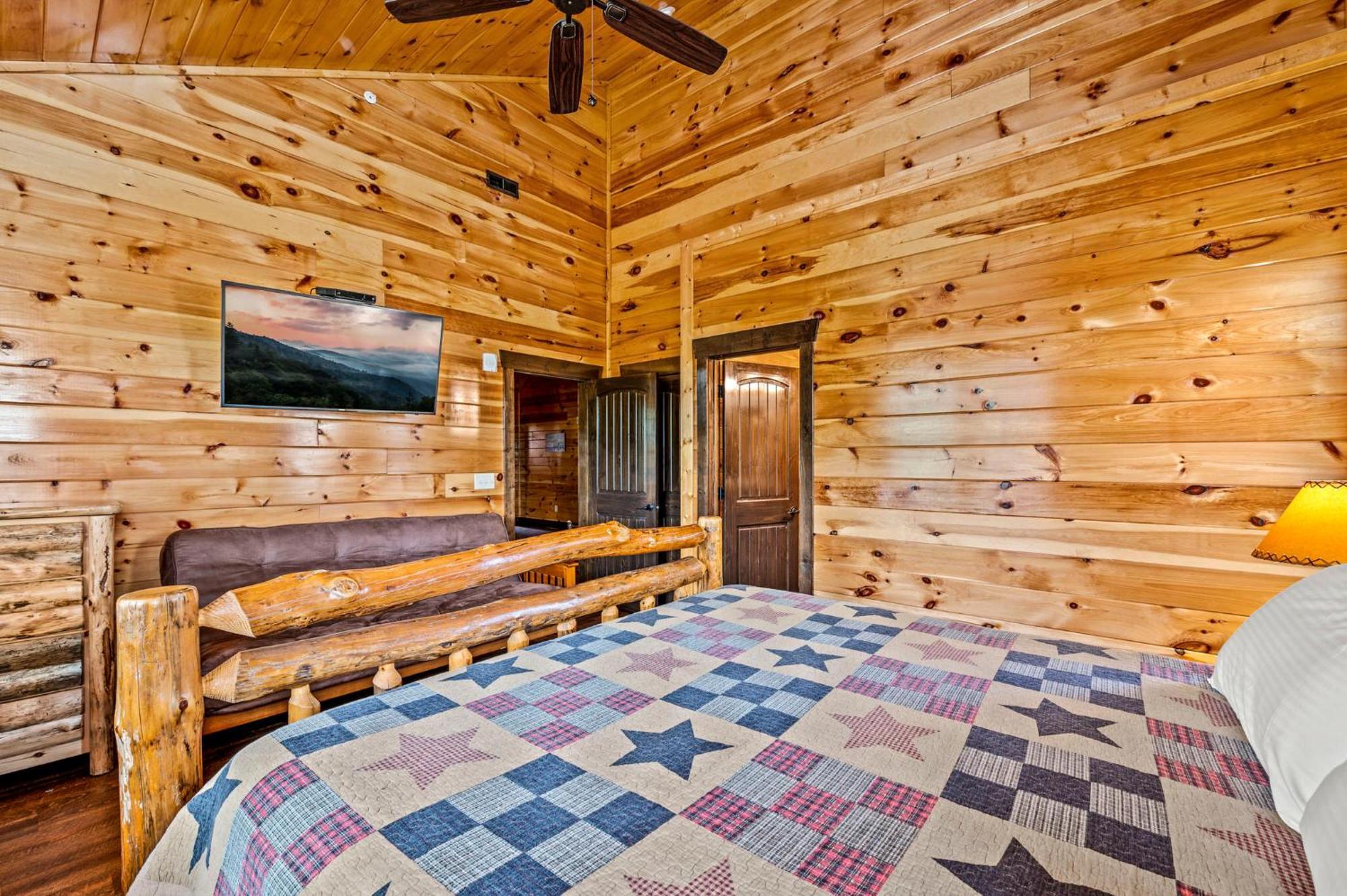 蓋特林堡The Majestic Pine Retreat By Stony Brook Cabins别墅 外观 照片